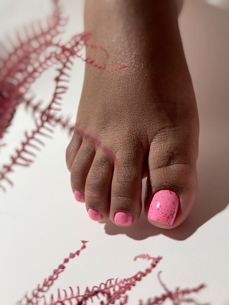 Nail Art Pedicure Design