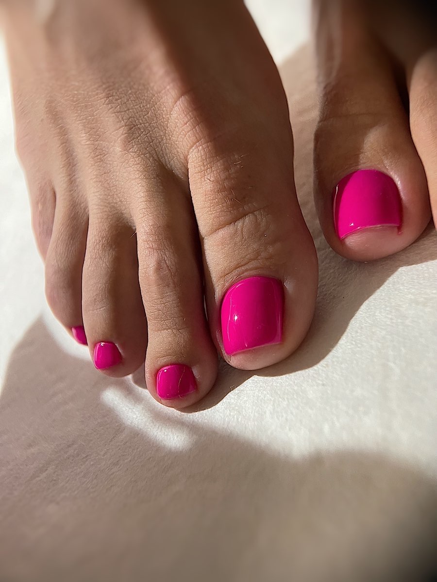 Pink Pedicure